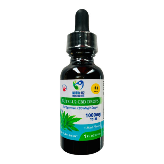 Nutri-U2 Magic Drops CBD,1000mg