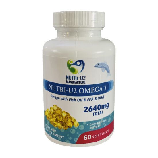 Nutri-U2 Omega 3 + Salmon and Fish oil