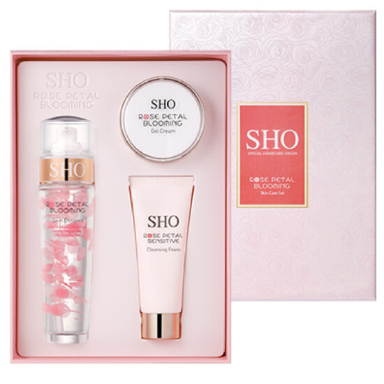 Sho  Rose Petal Blooming Skin Care Set