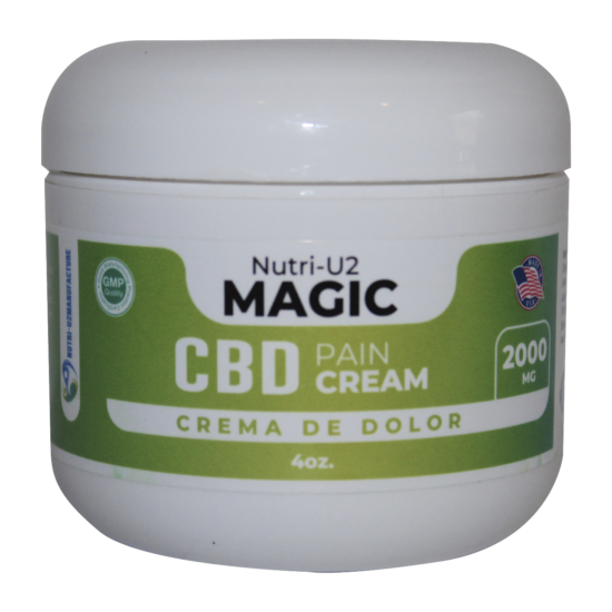 Nutri-U2 Magic Pain cream CBD 2000 Mg