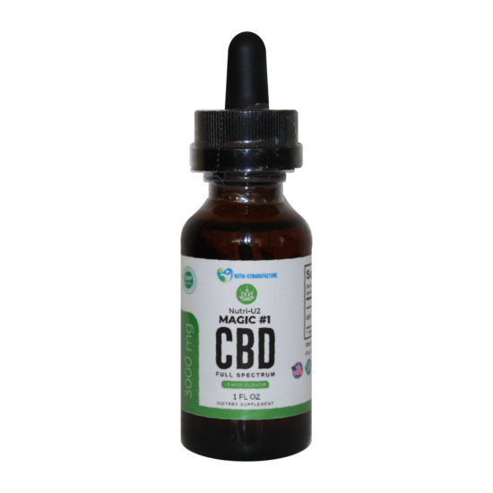 Nutri-U2 Magic #1 Droops de 3000 Mg CBD