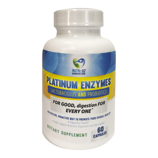 PLATINUM ENZYMES, lactobacillus AND probiotics